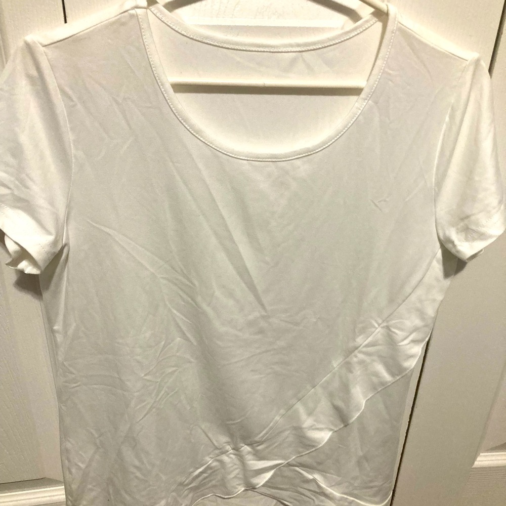 2 pc classic white top with matching skort, Mondetta Outdoor brand